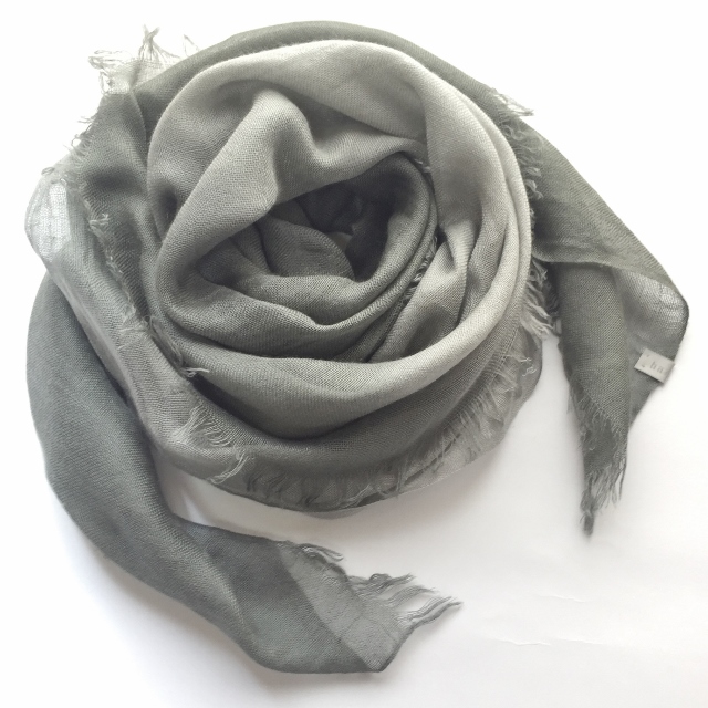 ぼかし染シルクカシミヤストール　S