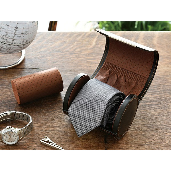 【名入れギフト】ネクタイ＆ウォッチケース