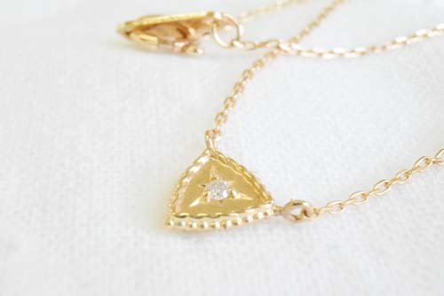 K10YG ダイヤネックレス