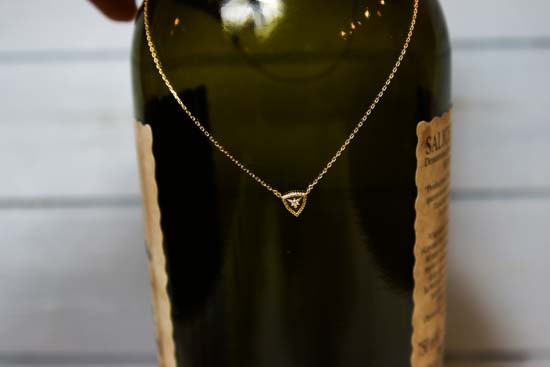 K10YG ダイヤネックレス