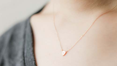 K10YG ダイヤネックレス