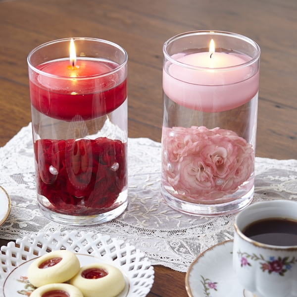 ローズボールセット ピーチアンバー、ワインレッド