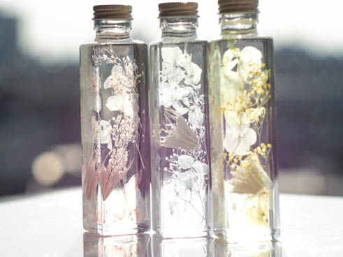 Pure Rose ハーバリウム 角150ml