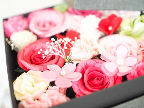 【タンプ限定】大人の女性に大人気！“最高級和紙フラワーボックス”