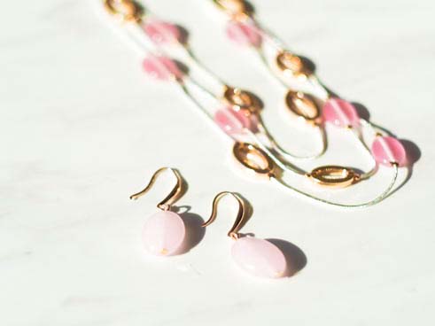 ネックレス＋ピアス-DN1690A