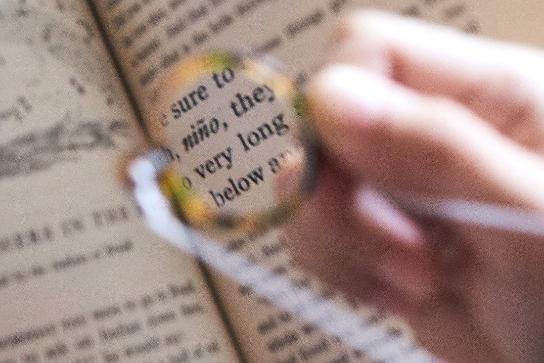 yomeru-Loupe +コード(眼鏡職人による手仕事ルーペ)