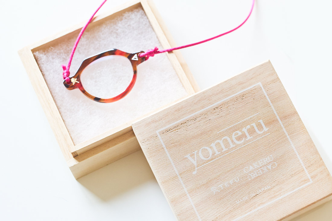 yomeru-Loupe +コード(眼鏡職人による手仕事ルーペ)