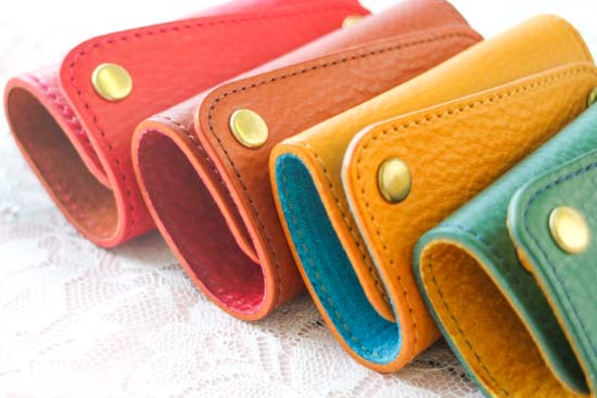 イタリアンレザーキーケース