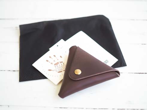 三角コインケース