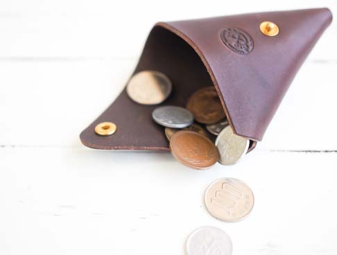 三角コインケース