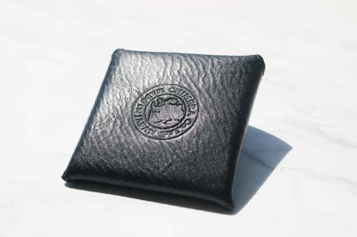 スクエアコインケース-ブラック