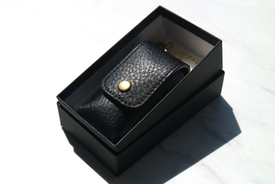 スマートキーケースたて型-ブラック