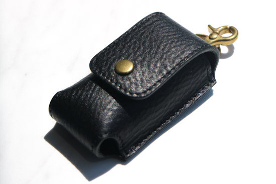 スマートキーケースたて型-ブラック