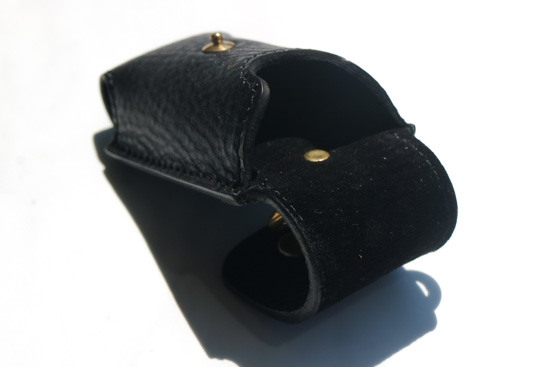 スマートキーケースたて型-ブラック