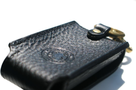 スマートキーケースたて型-ブラック