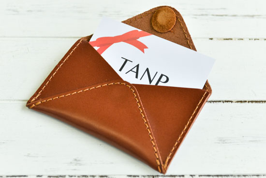 【DALLAITI】レザー名刺入れ