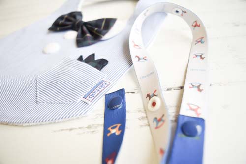 【スタイ(よだれかけ)】男の子フォーマルセット