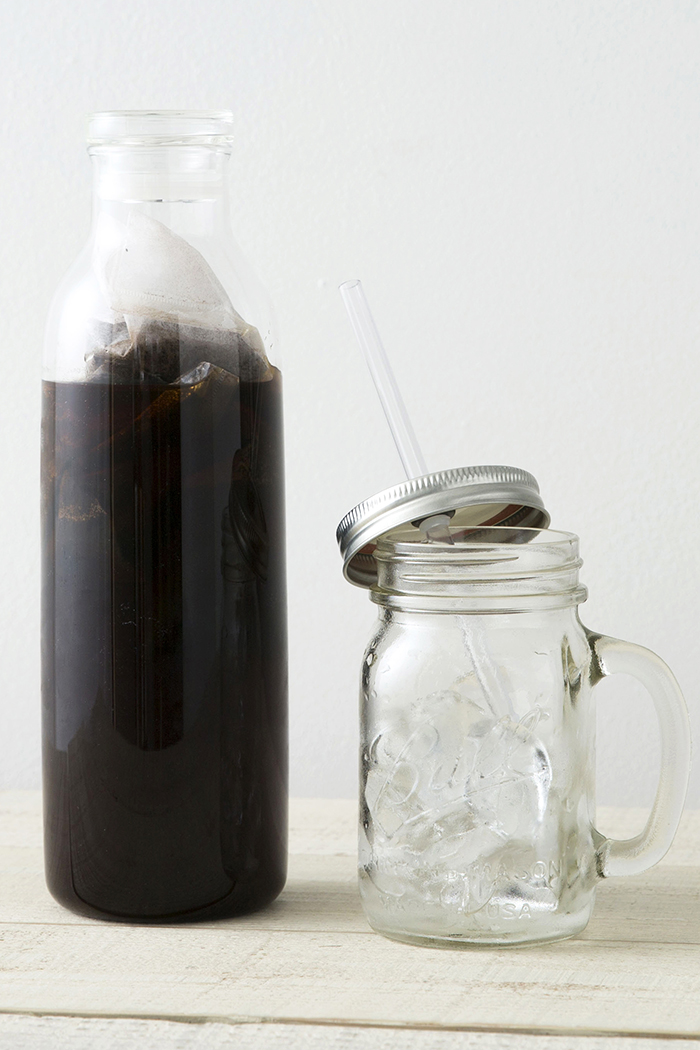 カフェインレス水出しコーヒー(12バッグ)&KINTOブラウンボトルセット