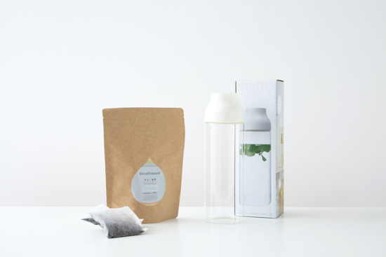 カフェインレス水出しコーヒー(12バッグ)&KINTOホワイトボトルセット