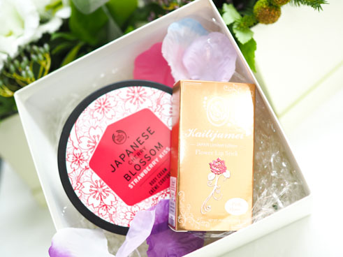 ボディクリーム & 日本限定Kailijumei リップ セット