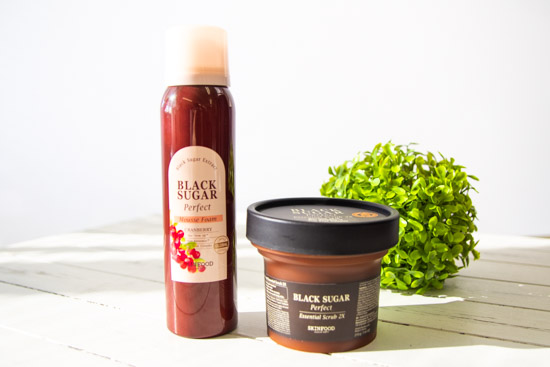 ブラックシュガー2Xスクラブ＆ムースフォーム(クランベリー)セット