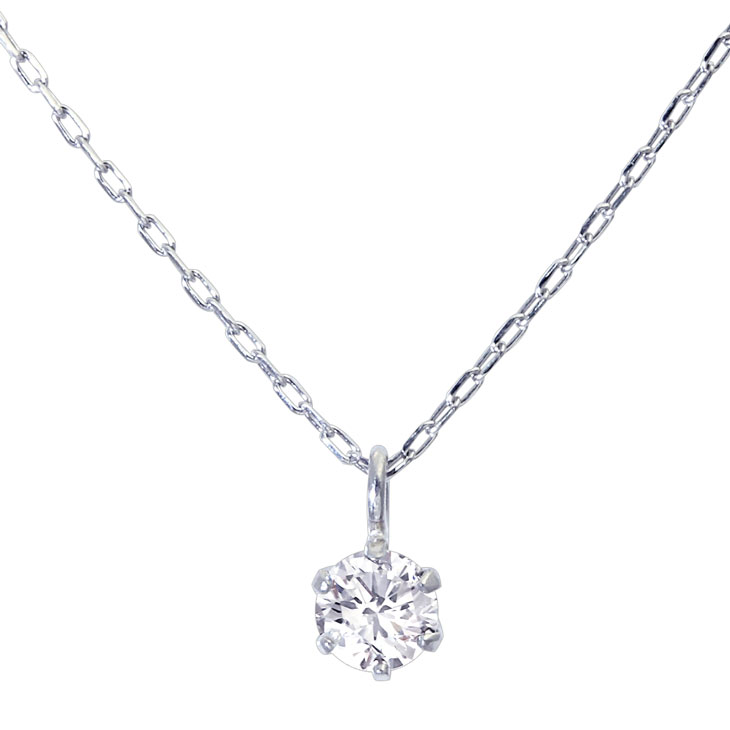 プラチナ ダイヤモンドネックレス