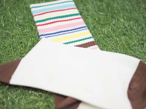 ソックス-絵描き　2色セット