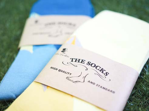 ソックス-傘職人　2色セット