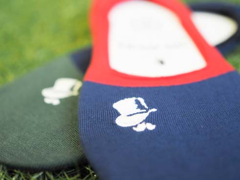 ソックス-愛好家　2色セット