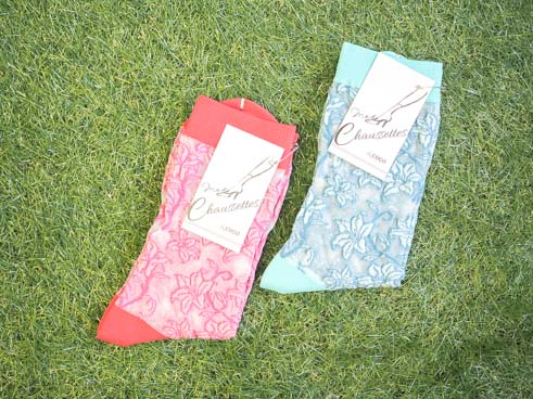 カサブランカ　チュールソックス　2色セット