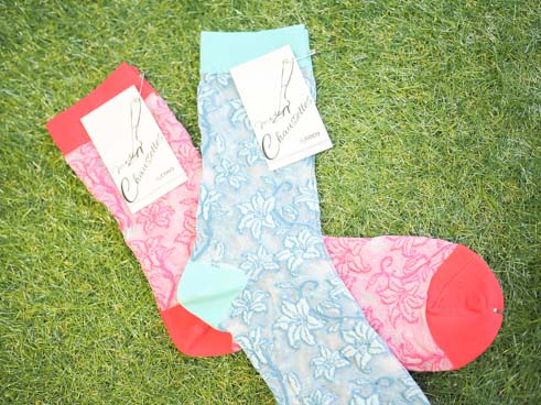 カサブランカ　チュールソックス　2色セット