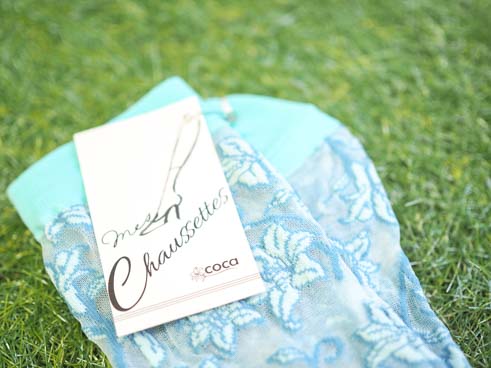 カサブランカ　チュールソックス　2色セット