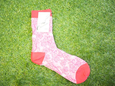 カサブランカ　チュールソックス　2色セット