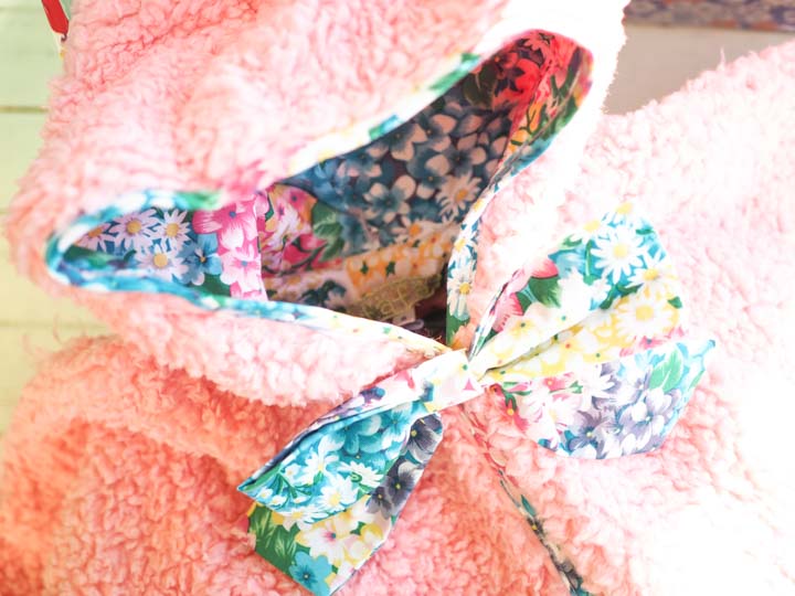 【fafa】お出かけポンチョ