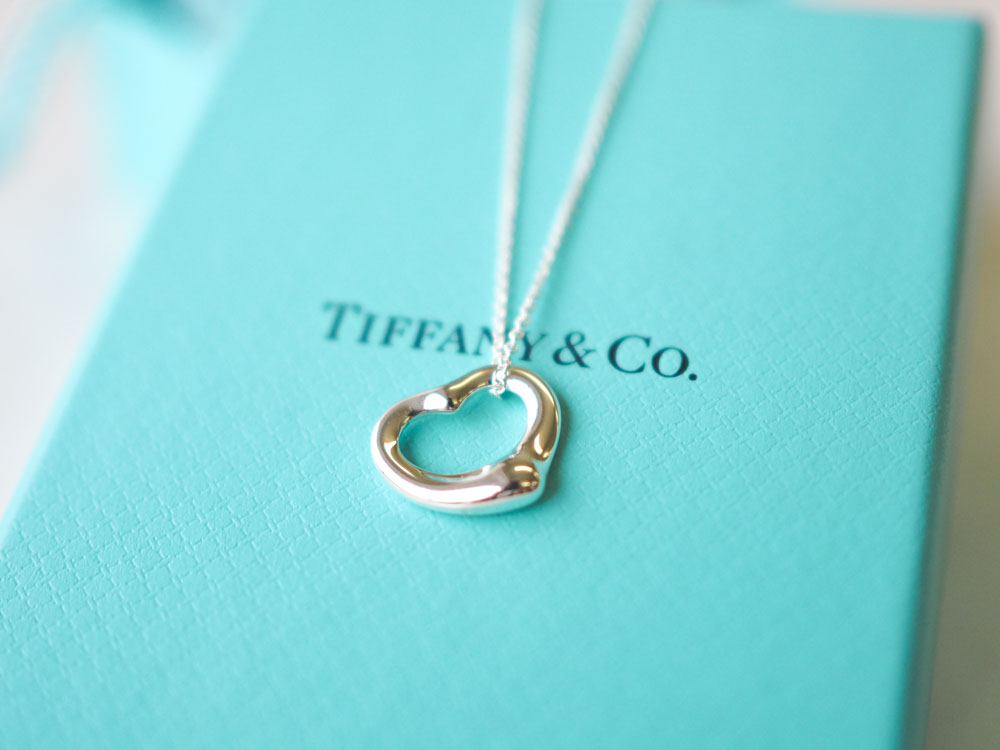 オープン ハート ペンダント