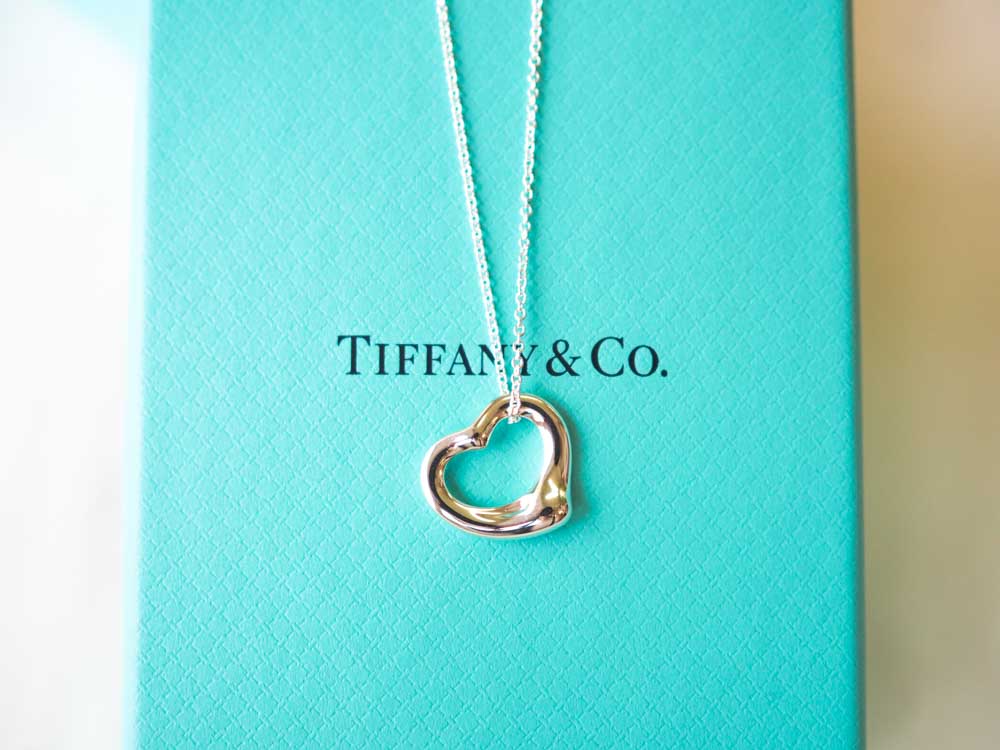 TIFFANY&Co. オープンハートペンダント