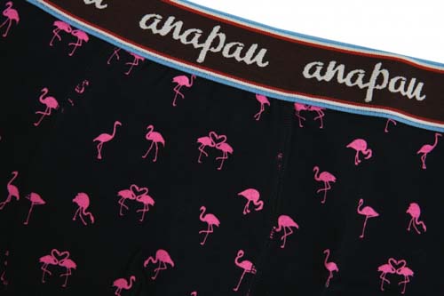 ボクサーパンツ-フラミンゴハート