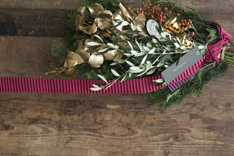 スワッグ　オリーブグリーン