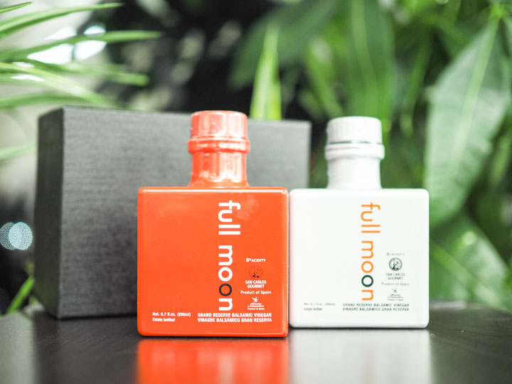 フルムーン 2個セット(ホワイトバルサミコ12年熟成・ブラックバルサミコ12年熟成)