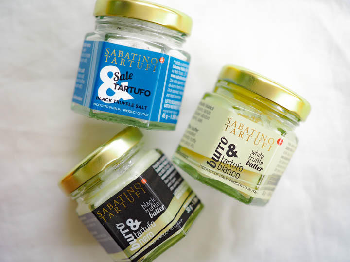 サバティーノ・トリュフ 3個セット(白トリュフバター・黒トリュフバター・トリュフ塩)