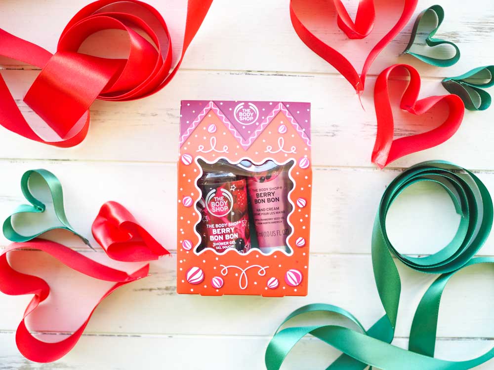 【THE BODY SHOP】ベリーボンボン ハンド＆シャワージェルデュオ