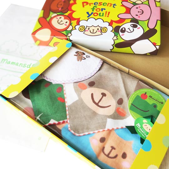 ガーゼタオル箱ギフト　男の子用