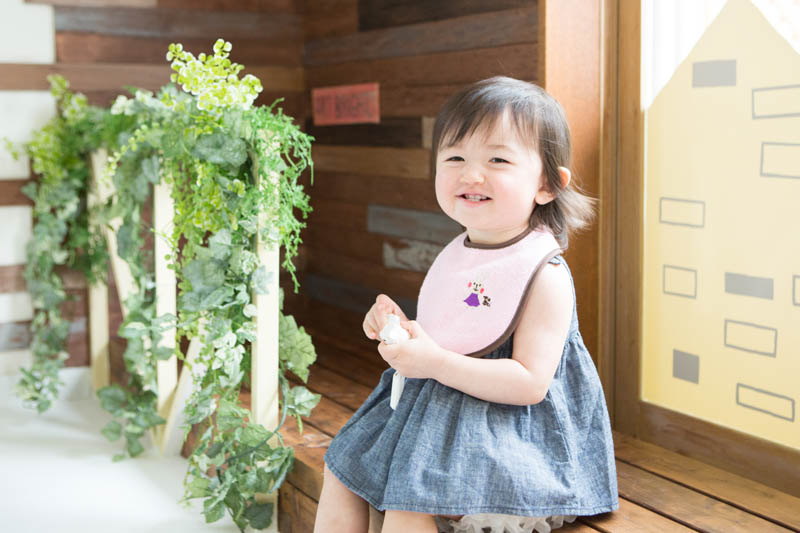 ガーゼタオル箱ギフト　女の子用