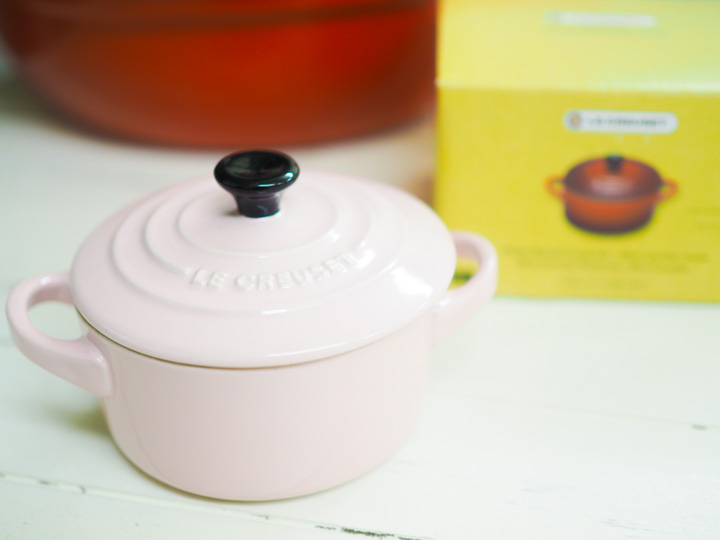 【Le Creuset】ミニココット　シフォンピンク