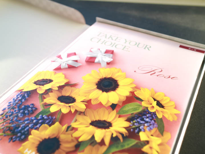 カタログギフト-TAKE YOUR CHOICE　ローズ