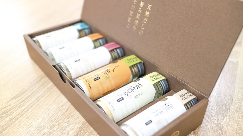 無添加おだしカクテル 野菜バージョン 6種