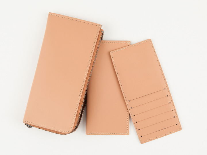 L字ジップウォレット