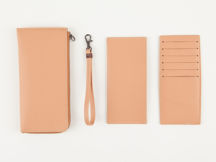 L字ジップウォレット