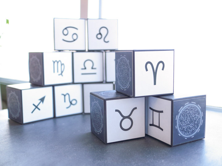 コットンハンカチ 星座シリーズ