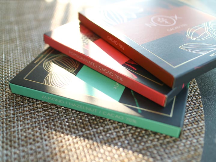 オーロラバーチョコレート3種